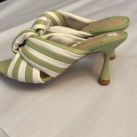 Antonio Melani Joelie Leather Slip-On Dress Sandals - Picture 5 of 11